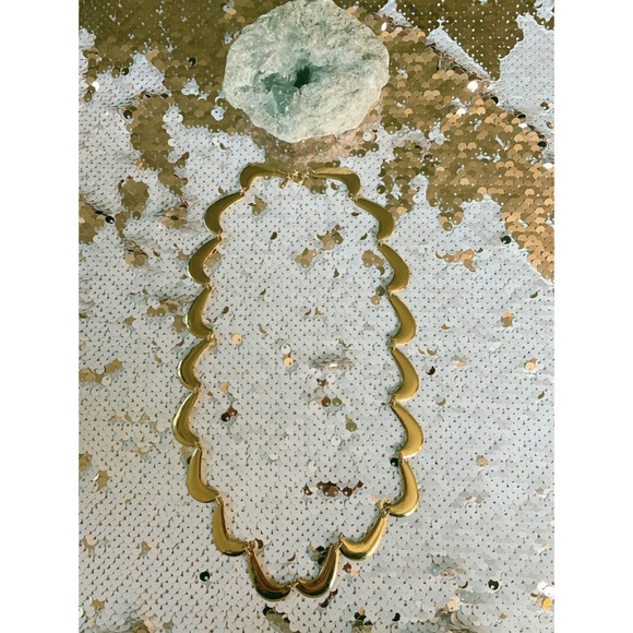 Vintage Jewelry - Golden Moons Necklace